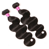 VRBest Malaysian Virgin Hair Body Wave 3 Bundles With 13x4 Lace Frontal Closure