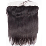 VRBest 3 Bundles Malaysian Virgin Hair Straight With 13x4 Lace Frontal Closure