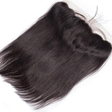 VRBest Indian Virgin Hair Straight 3 Bundles With 13x4 Lace Frontal Closure