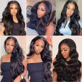 VRBest Invisible 13x4 Lace Front Wigs