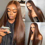 VRBest 33#Chocolate Brown Wigs For Women