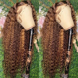 Highlight Lace Front Human Hair Wigs