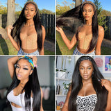 Headband Human Hair Wigs