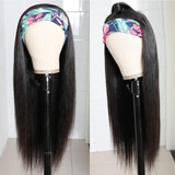 Straight Headband Wigs Human Hair Wigs