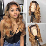 1B/27 13x4 Lace Front Wigs Body Wave