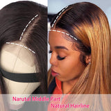 Straight Colored  Lace Front Wigs