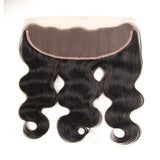 VRBest 4 Bundles Peruvian Virgin Hair Body Wave With 13x4 Lace Frontal Closure