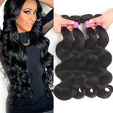 VRBest Malaysian Virgin Human Hair Body Wave 4 Bundles