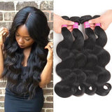 VRBest Peruvian Body Wave Virgin Human Hair 4 Bundles