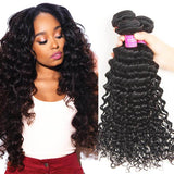 VRBest Peruvian Deep Wave Virgin Human Hair Bundles 3 Pieces