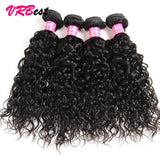 VRBest Indian Virgin Hair Water Wave 4 Bundles Unprocessed Human Hair