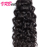 VRBest Peruvian Virgin Hair Water Wave 3 Bundles Human Hair Extensions